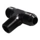 thumbnail image 3 of AN3 macho a 1/8 pulgadas NPT adaptador en T conector negro en lateral reemplazo en T accesorios de alto rendimiento Premium , 65MM 65 mm, 3 of 5