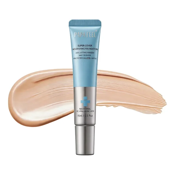 Papa Feel Base Maquillaje Super Cover 24h 15ml 12 Tonos N2
