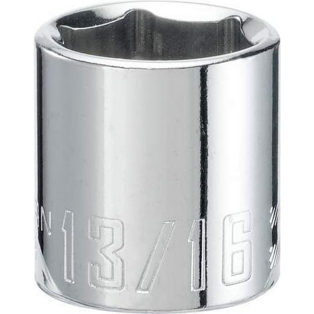 UPC: 0885911586788 | CRAFTSMAN Shallow Socket  SAE  3/8-Inch Drive  13/16-Inch  6-Point (CMMT43008)