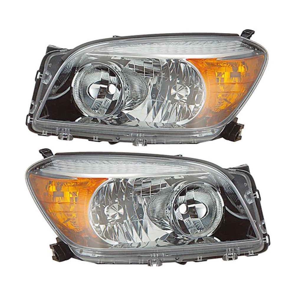 For Toyota RAV4 2006 2007 2008 Pair New Left Right Headlight Assembly