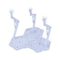 thumbnail image 4 of lionlar Base d'Action Base de Figurine Présentoir Support de Modèle de Poupée Support pour 1/144 Accs Blanc, 4 of 9