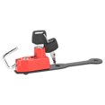 thumbnail image 1 of Helmet Lock Anti Theft Helmet Lock Aluminium Alloy Helmet Lock Security Helmet Lock Helmet Lock For Cbr400r Motorcycle Anti Theft Helmet Lock Left Side Fits For CBR400R CBR500R, 1 of 8