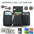 thumbnail image 5 of Funda tipo cartera para iPhone XR con tarjetero y correa para el hombro para mujer, 5 of 5