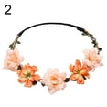 thumbnail image 6 of SPRING PARK Boho Women Pearl Flower Floral Hairband Headband Festival Party Wedding, 6 of 8