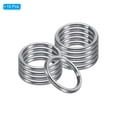thumbnail image 3 of Unique Bargains 19mm Metal O Rings, 10 Pack 304 Stainless Steel Round Rings for Hardware Bags, 3 of 7