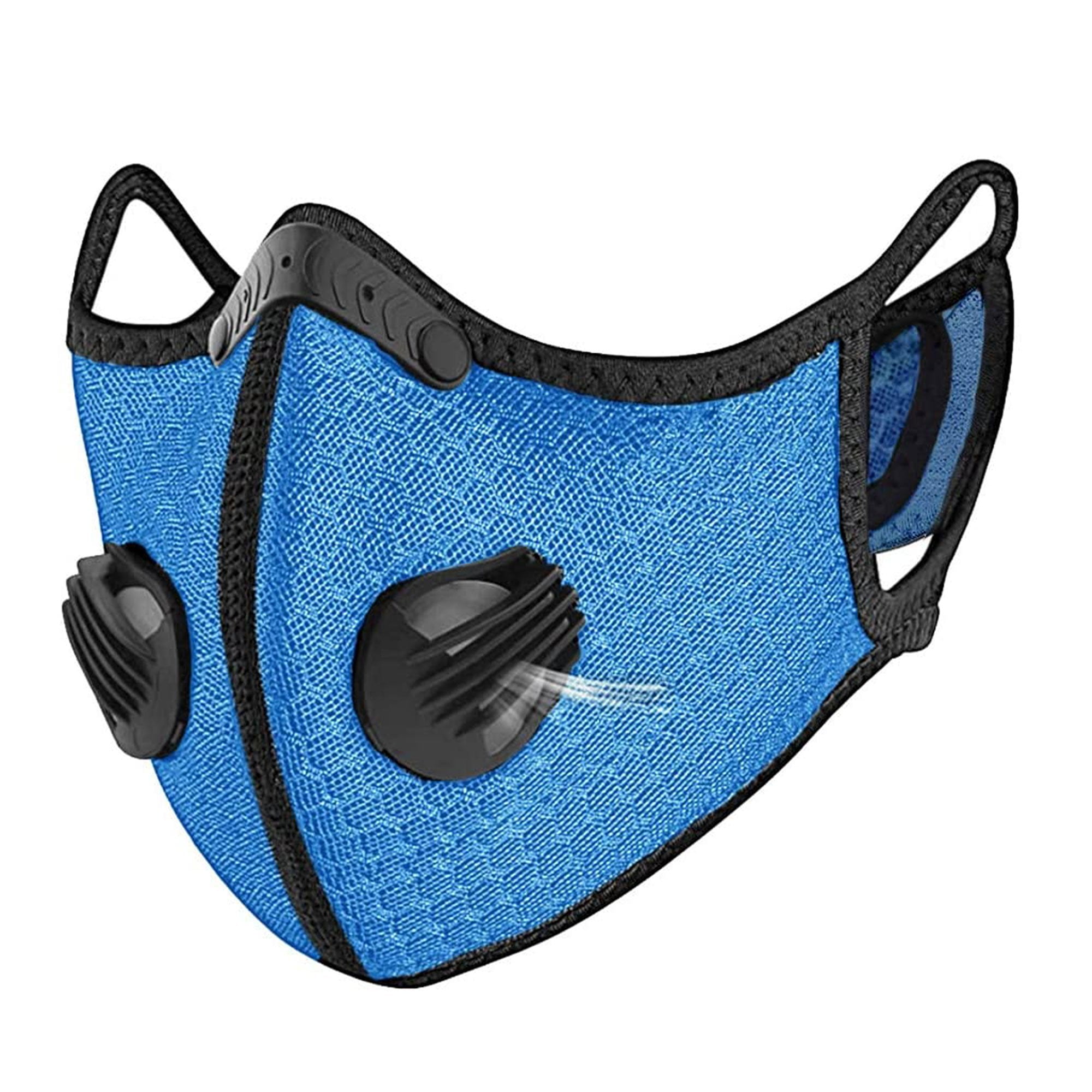 ASA TECHMED Activated Carbon Air Purifying Face Mask Cycling Reusable ...