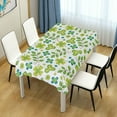 thumbnail image 7 of GZHJMY St. St. Patrick's Day Clover Tablecloth, Rectangle Waterproof Washable Polyester Table Cover for Picnic Dinner Holiday Party Decor, 60 x 120 Inch, 7 of 7