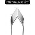 thumbnail image 3 of 2 Pieces Fish Bone Tweezers, Stainless Steel Flat and Slant Tweezers Pliers Remover Tool (4.6"), 3 of 9