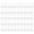 thumbnail image 4 of Miangastore 100pcs Clear Sticky Hanging Tabs Self Adhesive Hang Tabs PVC Tag Hook for Retail Display, 4 of 8