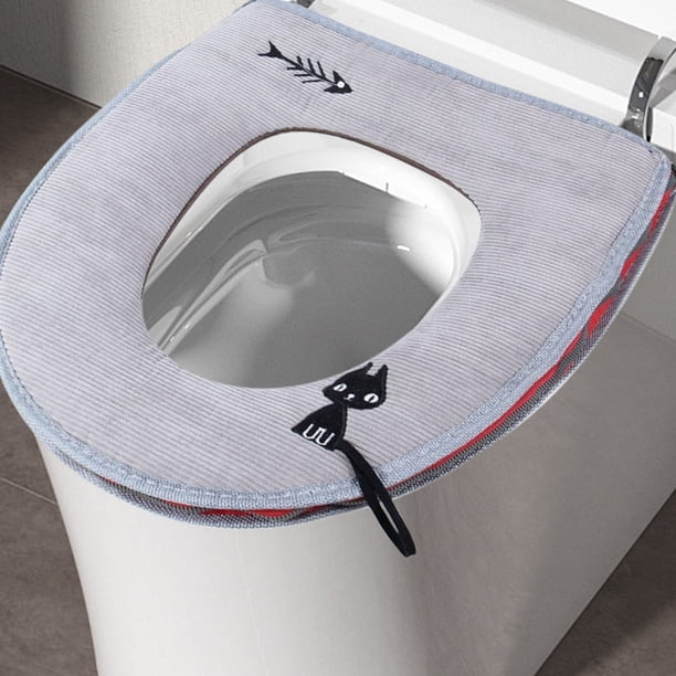 Toilet Pad Cover, Small Toilet Ring, Household Paste Pad, Foldable Design, Portable Use, for Bedroom, High-Quality Material, Easy Installation, Winter Comfort, Soft Texture, Leak-Proof