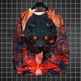 thumbnail image 4 of Sudadera con capucha de invierno para hombre, con estampado 3D de animales, tigre y león, para deportes al aire libre, suéter cálido, moda urbana, hip hop, camisetas casuales para hombre, 4 of 5