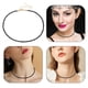thumbnail image 5 of Collar de cuentas de arroz de una sola capa con un solo personaje individual (negro), 5 of 7
