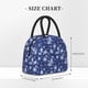 thumbnail image 2 of Easygdp Beautiful Snowflake Butterfly Bolsa de Almuerzo Insulada Grande, Forro de Aluminio, Diseño Espacioso, a Prueba de Fugas, Ideal para Trabajo, Picnics, Viajes y Actividades al Aire Libre, 2 of 6
