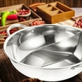 thumbnail image 4 of Luxshiny Divided Stainless Pan Kitchen Cooking Pot for Household 1Pack, 4 of 8
