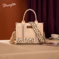 thumbnail image 7 of Wrangler Medium Tote Bag for Women Designer Satchel Handbags Top-handle Purses with Strap, Deer Tan, 7 of 7