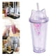 thumbnail image 4 of Vaso De Doble Pared Con Lentejuelas, 2 Unidades, Para Polvos, Con Y Tapa Transparente, 4 of 8