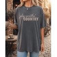 thumbnail image 4 of Country Music Comfort Colors T-Shirt Play Something Country Western Concert Tee for Women, 4 of 5