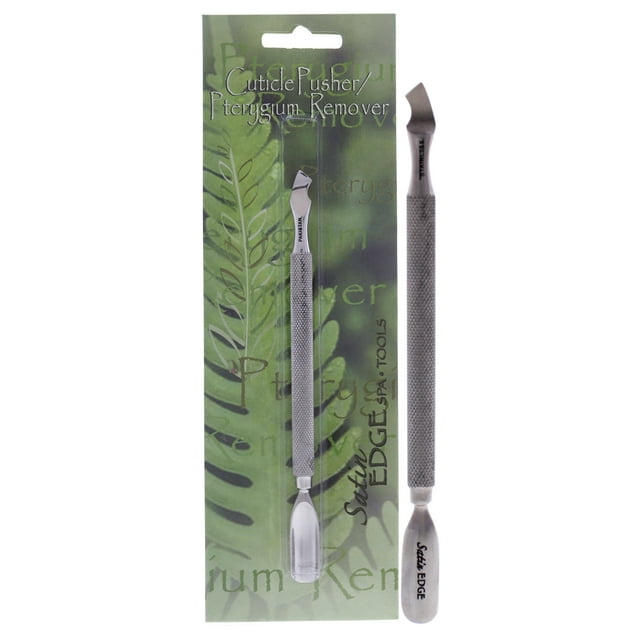 Empujador de cutículas y Removedor de pterigión Satin Edge 1 pieza de empujador de cutículas