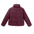 thumbnail image 4 of Pyhlmscde Women's Puffer Quilted Hooded Bubble Winter Warm Coat, Puffer Jacket, Womens Tops, Womens Coats And Jackets, 4 of 6
