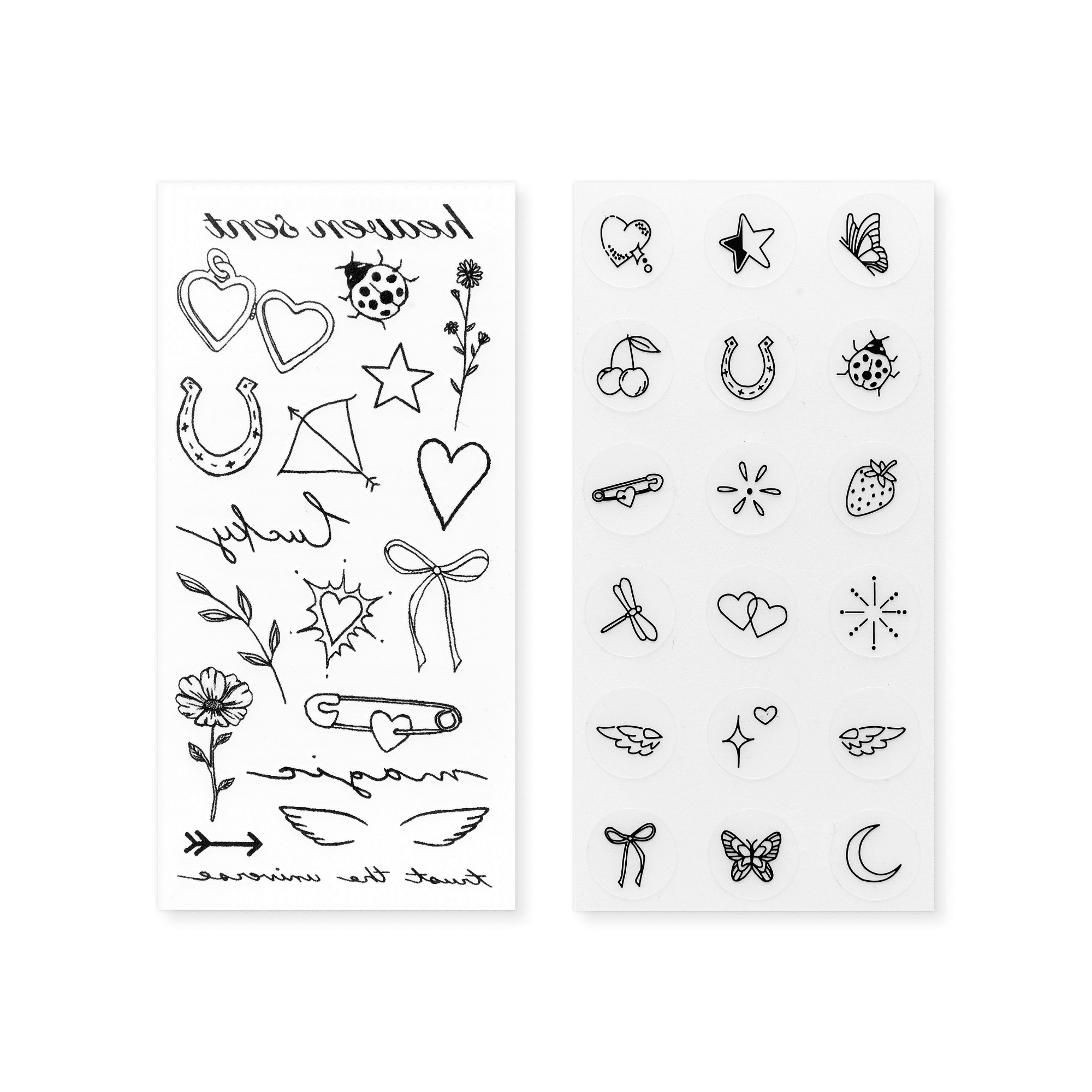 Inked by Dani Temporary Tattoo and Vitamin B12 Wellness Pack