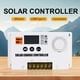 thumbnail image 4 of Cateissary Pantalla LCD ajustable de 12V PWM, puerto dual y temporizador automático, 100A, 80A, 20A, 10A, LCD automático con puerto de carga USB Baterías de general Blanco 70A, 4 of 6