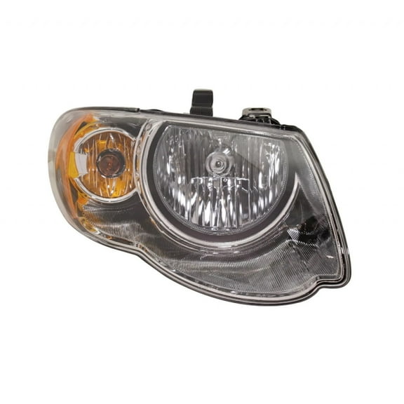 CarLights360: For Chrysler Town and Country Headlight Assembly 2005 2006 2007 Passenger Side | w/Bulbs | DOT Certified | CH2503152