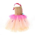 thumbnail image 5 of Rutayy Children Girls party Donut Stage Performance Skirt Headband Two Pieces Set Sweet Style, Pink, 6-7 Years, 5 of 9