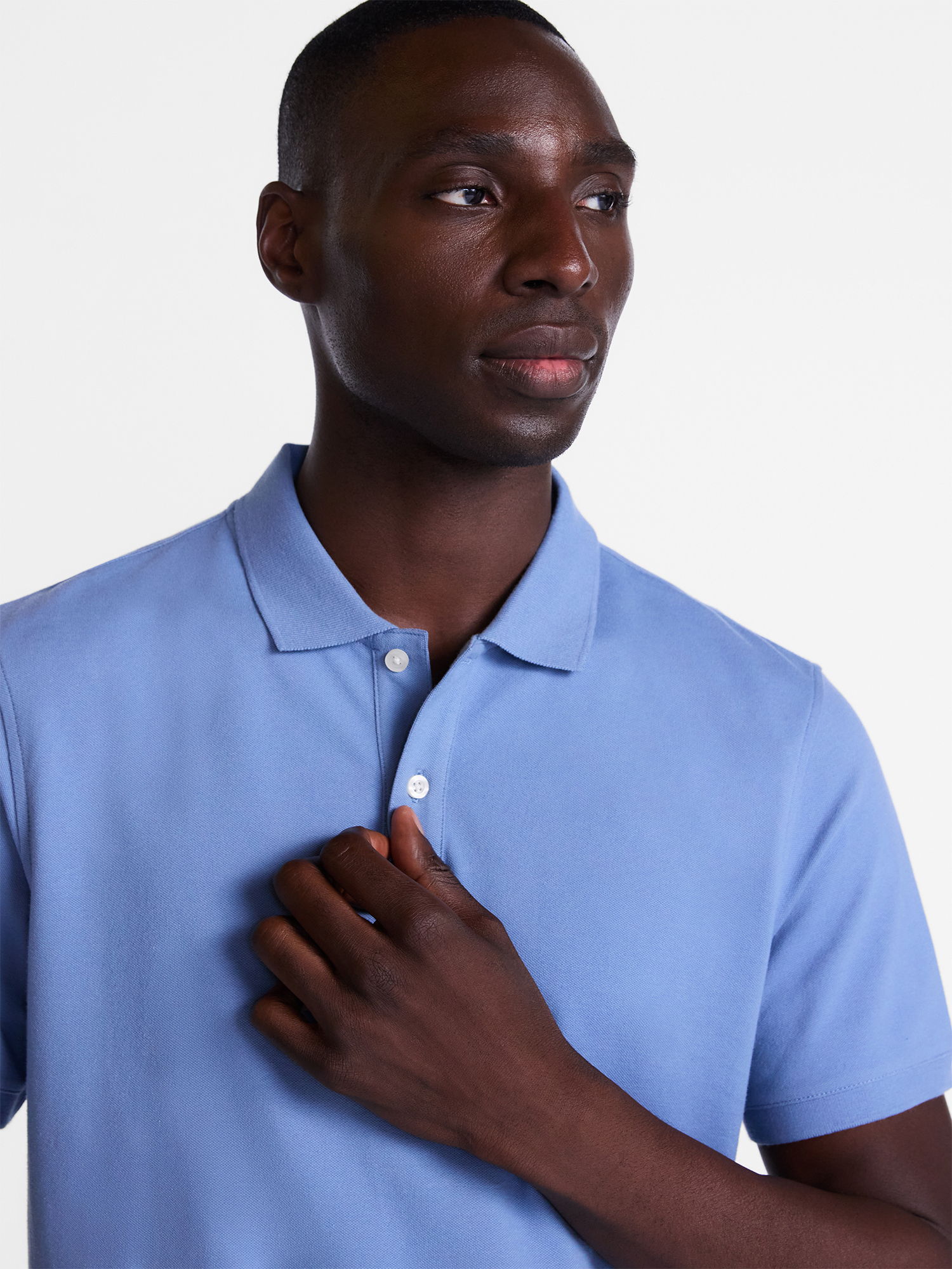 George Men's Pique Polo Shirt With Short Sleeves photo 4