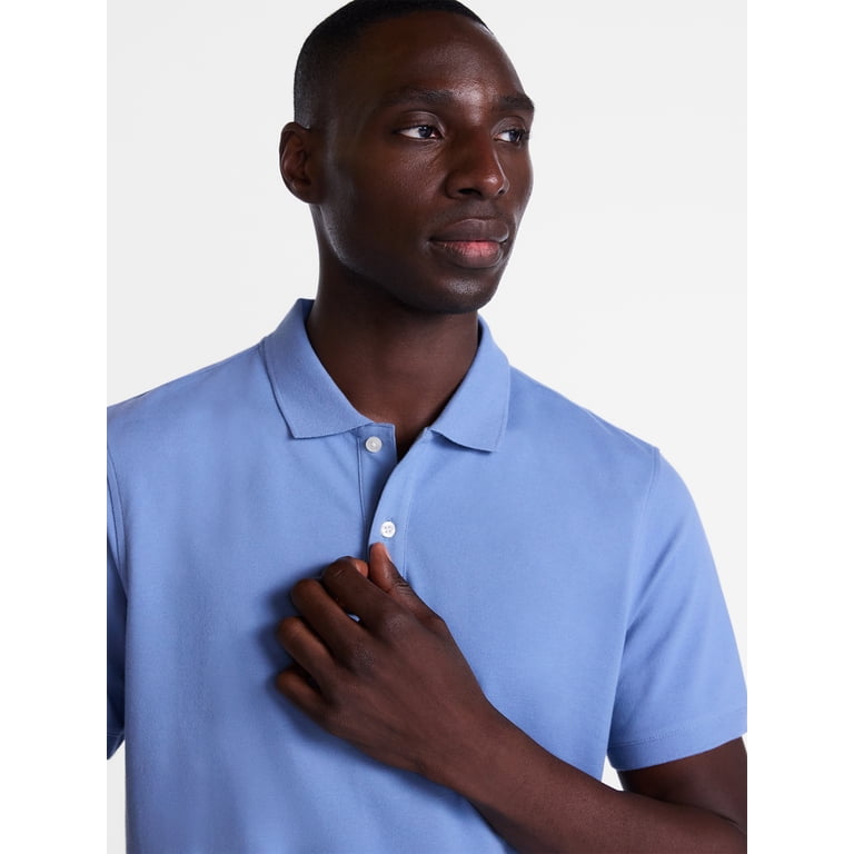 George Men's Pique Polo Shirt with Short Sleeves photo 4