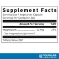 thumbnail image 3 of Douglas Laboratories Magnesium Glycinate | Supports Normal Heart Function and Bone Formation | 240 Capsules, 3 of 9