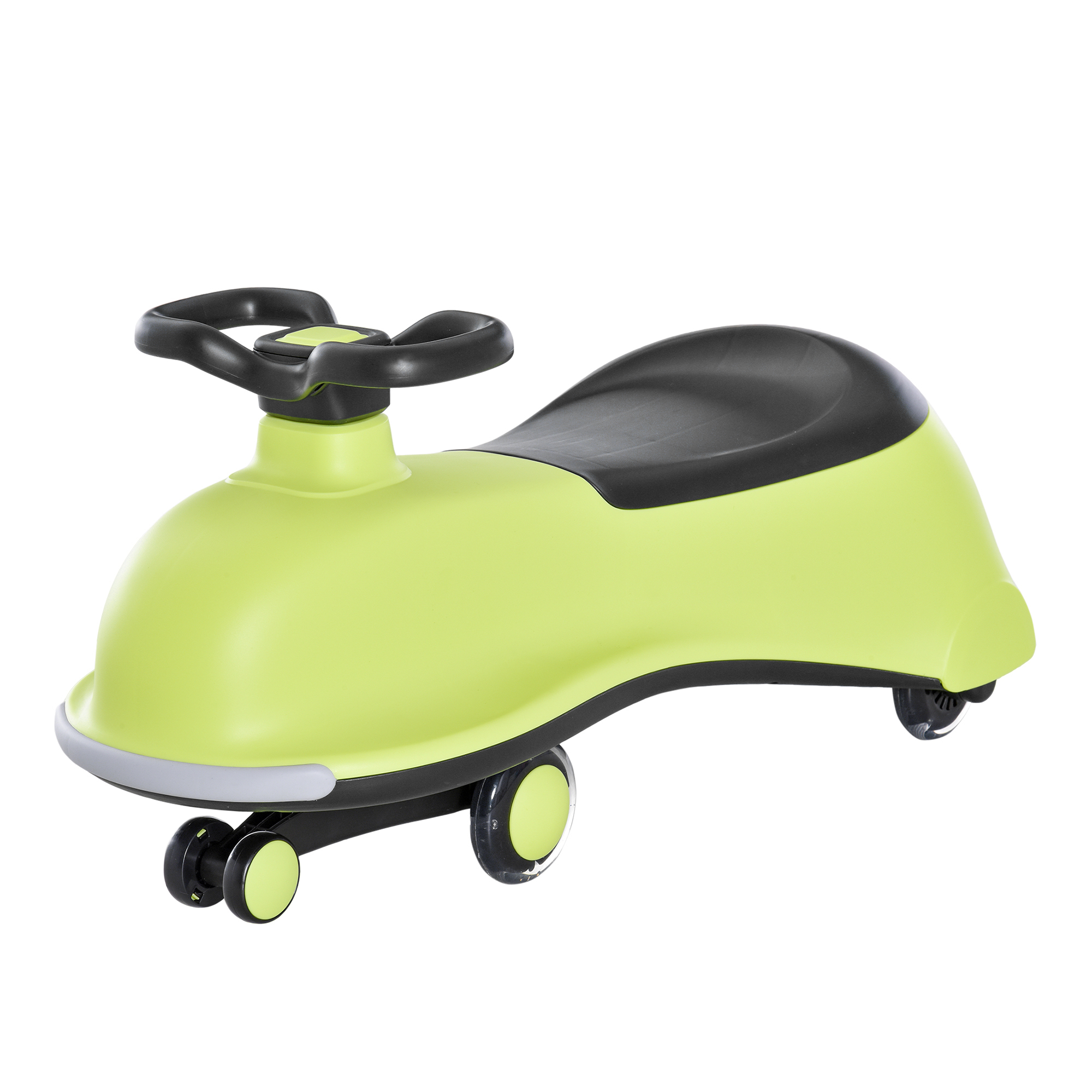Swing Car Ride on Wiggle Car with Flashing Wheels Swing Car for