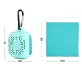 thumbnail image 2 of Toalla de enfriamiento instantáneo con funda de silicona, toalla deportiva portátil de secado rápido para viajes deportivos, 2 of 10