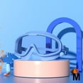 thumbnail image 1 of Silicone Swimming Goggles with Integrated Earplugs - High-Definition, Waterproof, Anti-Fog, One-Piece Design, 1 of 1