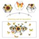 thumbnail image 2 of 12 pegatinas de pared con pegatinas de girasol para sala de estar y dormitorio - Aespa,11 Afortunado Sencillez, 2 of 2