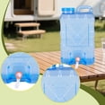thumbnail image 1 of twisto Camping Water Container With Spigot Faucet Portable Water Storage Jug Drinking Carrier Bucket Outdoor Tank Bottle Easy Carry PC Material Suitable for Picnics Road Trips Emergency Use 28L, 1 of 8