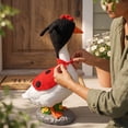 thumbnail image 4 of AZXY Porch Goose Outfits, 23 Inch Ladybug‑Themed Goose Costume for Cement & Plastic Porch Goose Statue, Duck Goose Clothing for Outdoor Garden Yard Lawn Patio Statue Decoration, 4 of 7