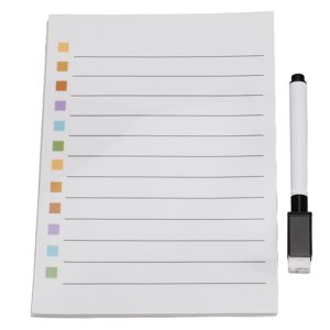 Tableau blanc liste des horaires effaçables, Organisateur Stickers de tableau d'effacement rapide Super Stickness réutilisable Amovible pour la maison