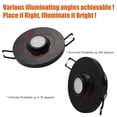 thumbnail image 4 of Facon Rotatable RV Puck Light, 3-Inch Recessed Mount Down Light with Push Switch, Adjustable LED RV Reading Light, 12Volts Interior Light for RV Camper Trailer Motorhome, 4 of 7