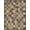Multicolor Teal Pink Ochre, Pattern 5, variant on Design&I 8'x10' Washable Area Rug Snag-Free Geometric Multicolor Grid Motif Featuring Contrasting Patterned for Dining Room, Large Office, Lounge