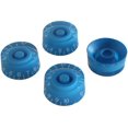 thumbnail image 2 of 4PCS Round Guitar Speed Volume Tone Control Knobs Rotary Knobs for Gibson Epiphone Style Electric Guitar Parts Replacement (Blue), 2 of 6