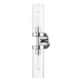 thumbnail image 6 of 16172-05 Livex Lighting Ludlow - 2 Light ADA Bath Vanity In Nautical Style-19.25 Inches Tall and 4.25 Inches Wide-Polished Chrome Finish, 6 of 14