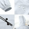 thumbnail image 7 of shqvo Extra Length Raincoats for Womens Waterproof Lightweight Hooded Windbreaker Rain Jacket Outdoor Poncho with Pockets, 7 of 7