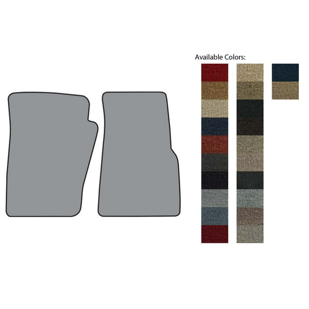 19862011 Ford Ranger Extended Cab Floor Mat 2pc (FM95F) 7298 Maple