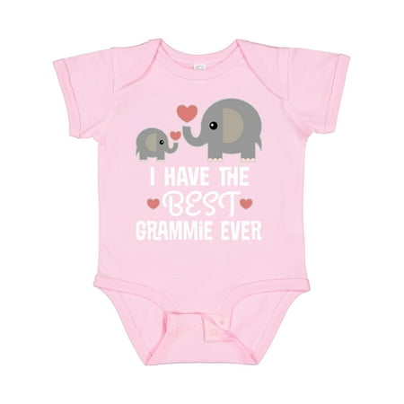 

Inktastic Grandkids Best Grammie Ever Gift Baby Boy or Baby Girl Bodysuit