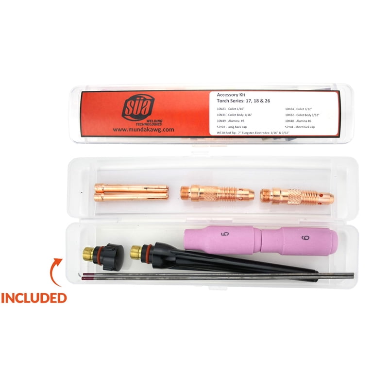 26V Series - 200 Amp - Air Cooled - TIG Torch - 25 feet 1-Piece