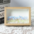 thumbnail image 2 of Marco de fotos Tulipán DIY Luz de noche Regalo Luz de noche (10 flores azul) Kuymtek Para estrenar, 2 of 6