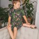 thumbnail image 4 of Fotbe Forest Animals And Plants Pijama Estampada de 2 Piezas para Niños – Ropa de Dormir de Manga Corta Cómoda para Niños y Niñas, Camiseta y Shorts de Algodón-Medium, 4 of 6