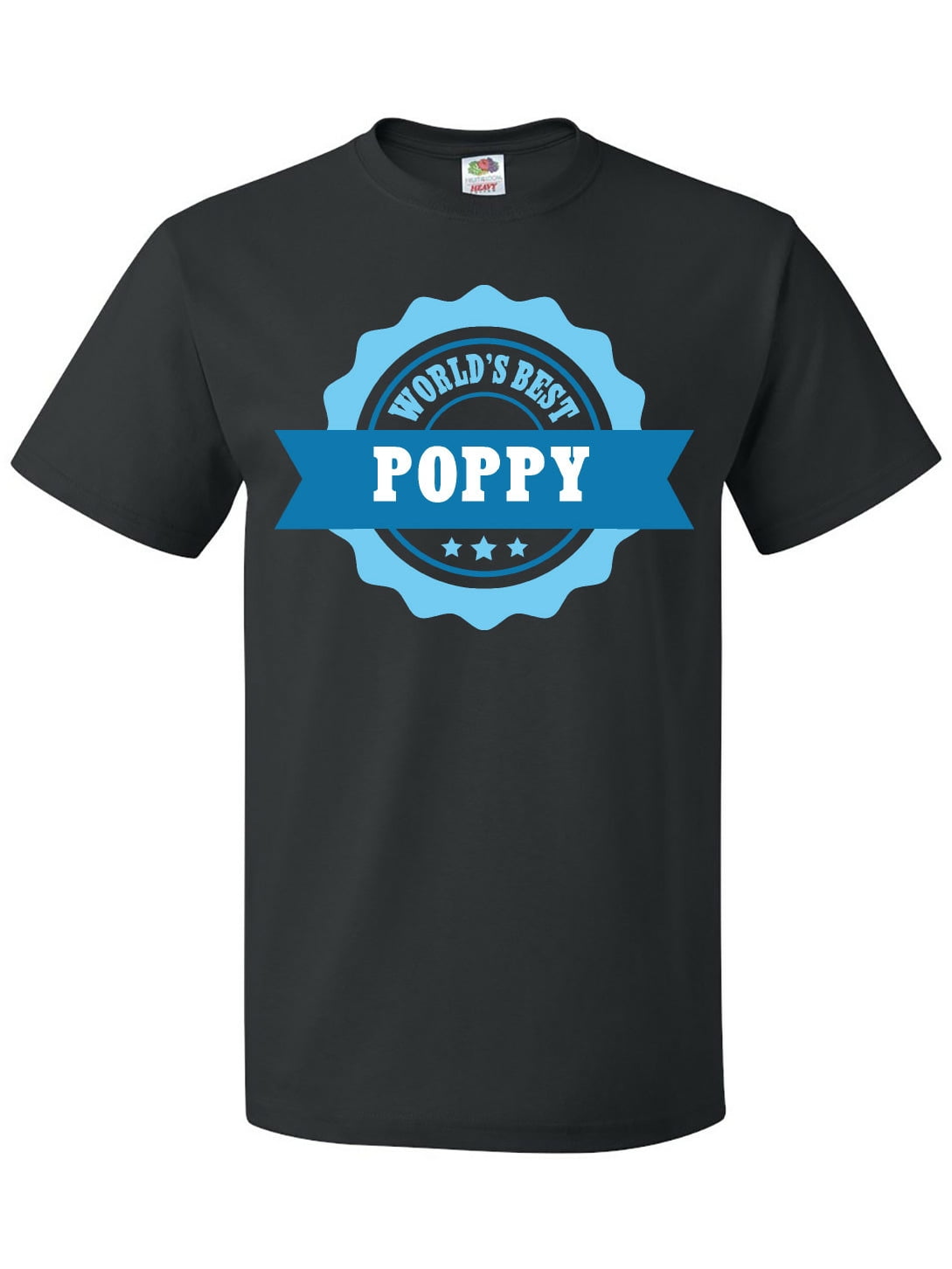 Inktastic Grandparents Day Worlds Best Poppy TShirt