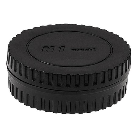 Fotodiox Cap-Set-N1-BLK Camera Body & Rear Lens Cap Set for Camera & Lens