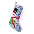 thumbnail image 2 of Bonhomme de Neige Bas de Noël 13x21 Pouces, 2 of 2